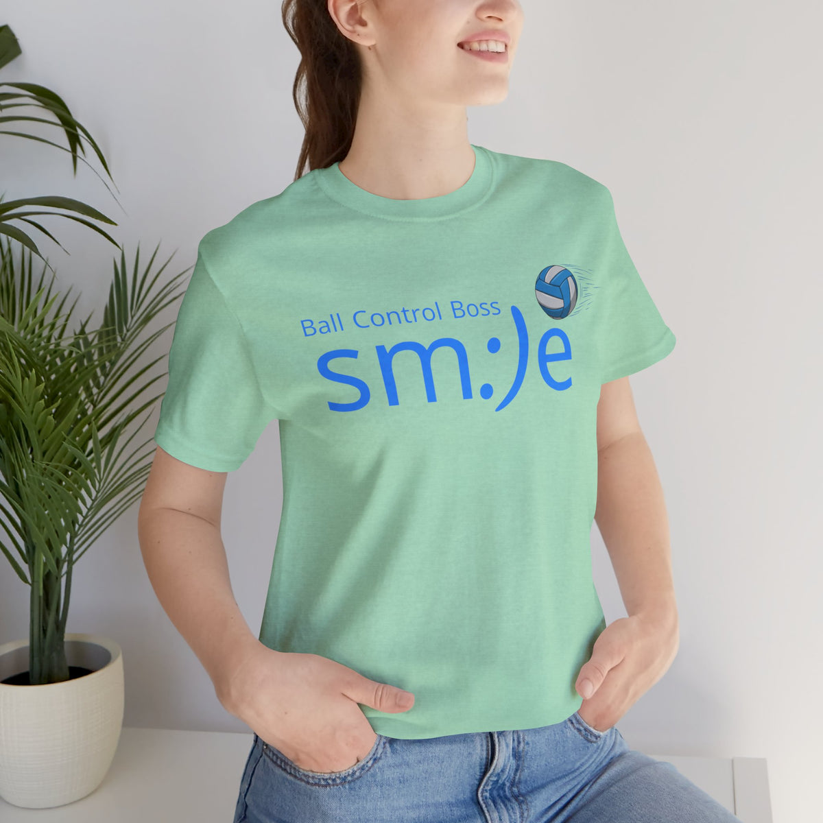 Ball Control Boss - Volleyball Streetwear Tee | Unisex Statement Shirt | Court Confidence