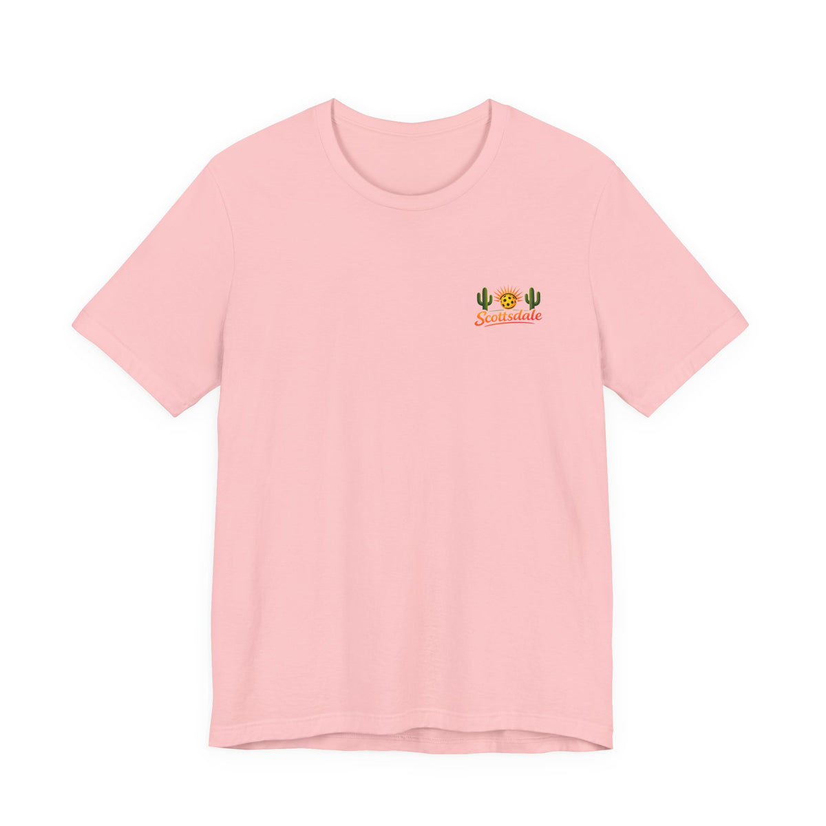 I Got Pickled in Scottsdale™ | Pickleball Souvenir T-Shirt | Desert Sunset Graphic Tee