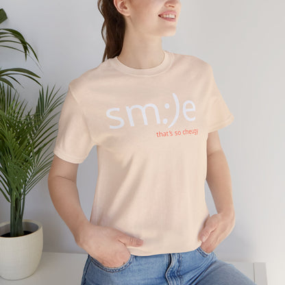 sm:)e That's So Cheugy Tee - Ironic Streetwear, Unisex Statement Shirt, Gen Z Humor, Confidence Booster