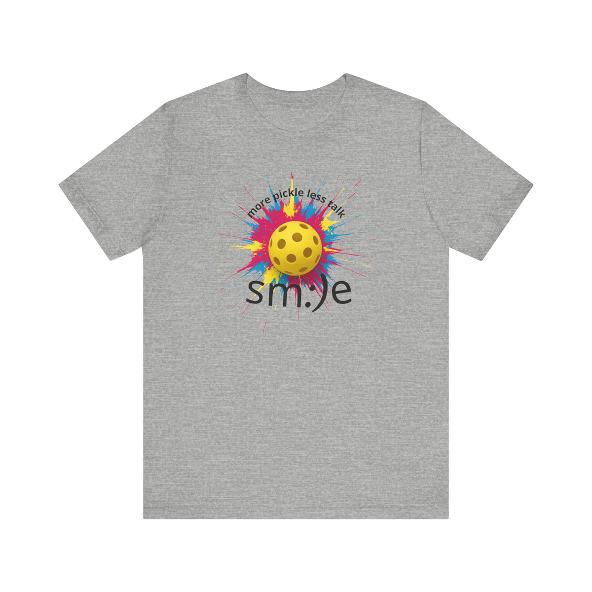 More Pickle Less Talk - Pickleball Tee | Let Your Game Speak