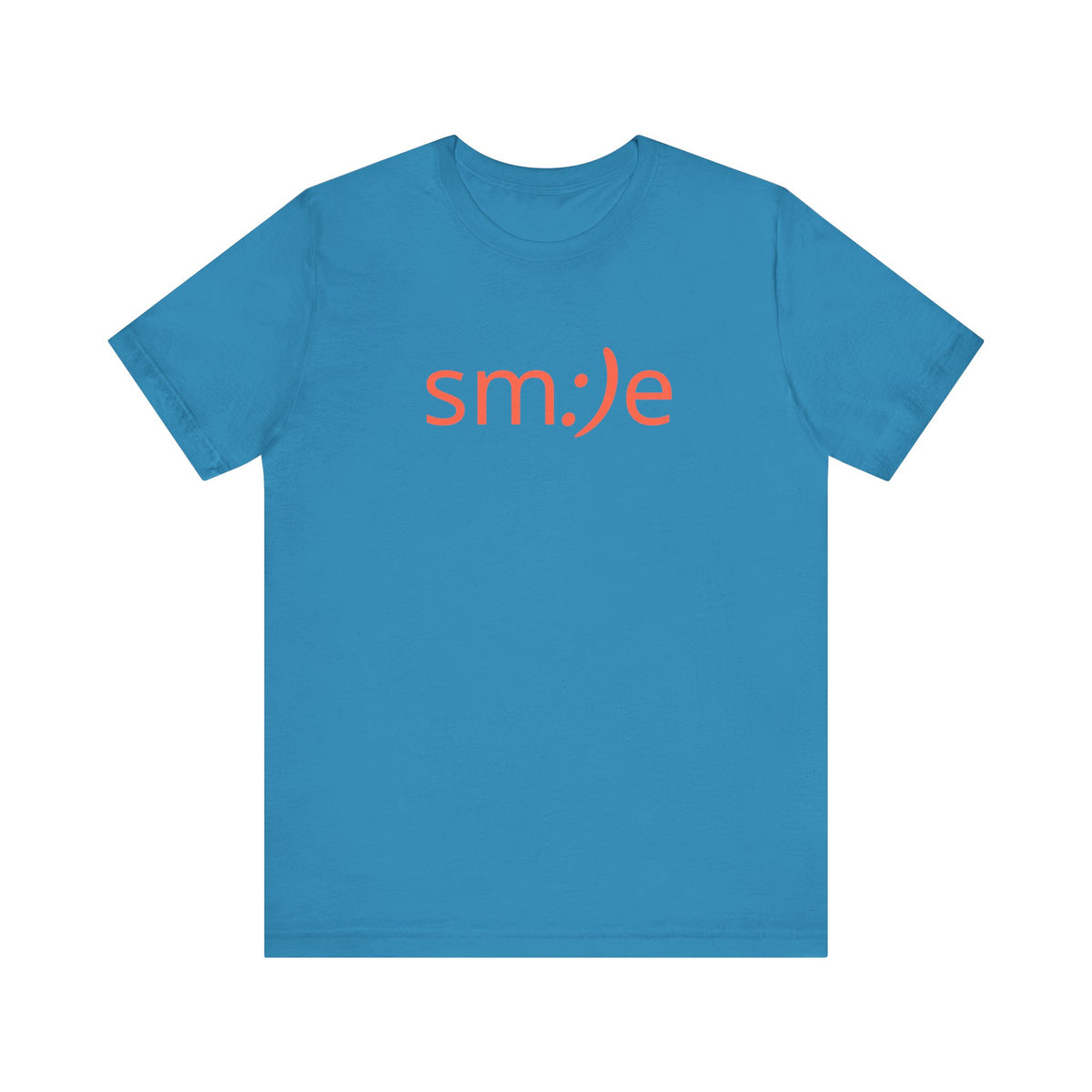 sm:)e Smile T-Shirt | Positive Vibes Streetwear | Unisex Summer Statement Gift