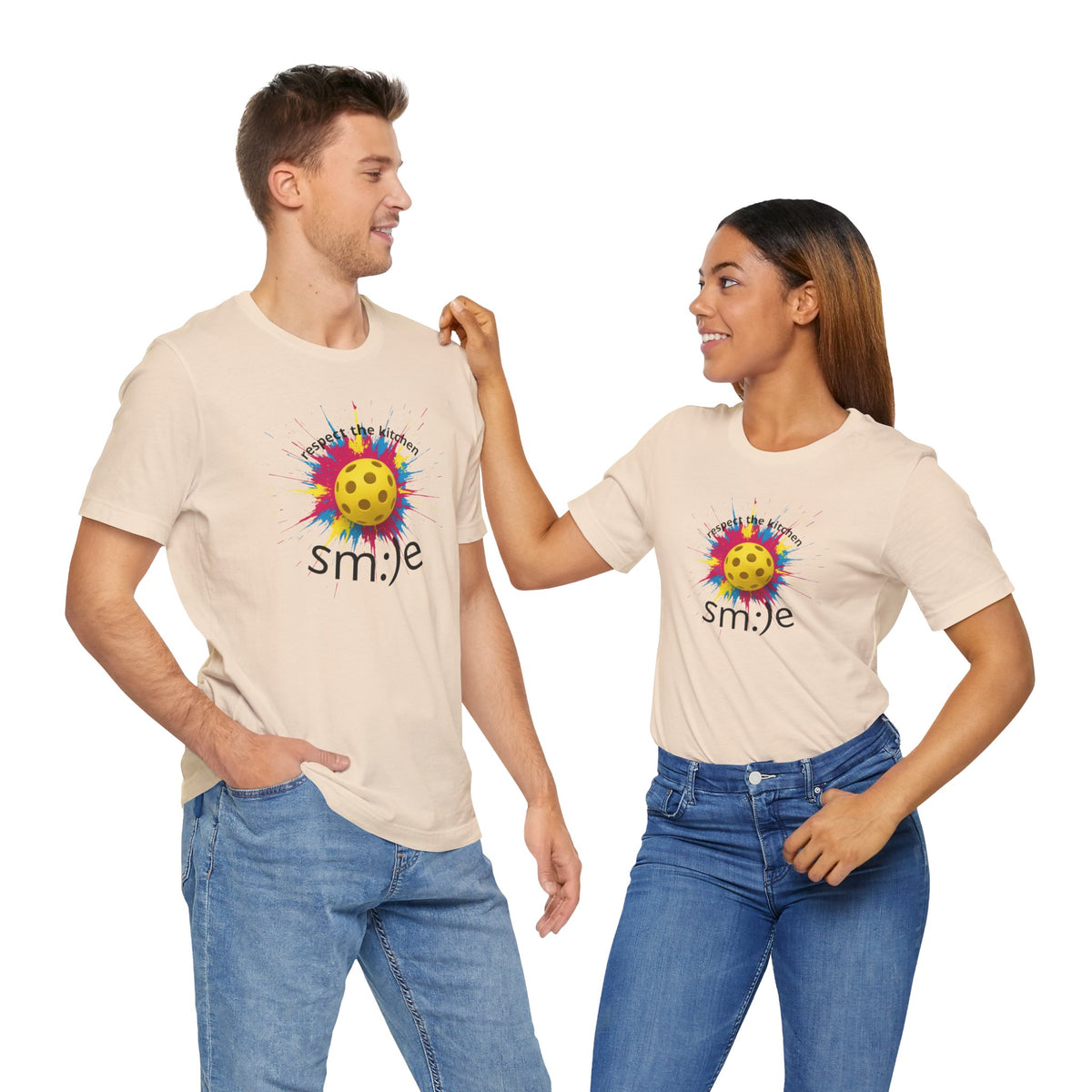 Respect the Kitchen - Pickleball Tee | Court Dominance Statement