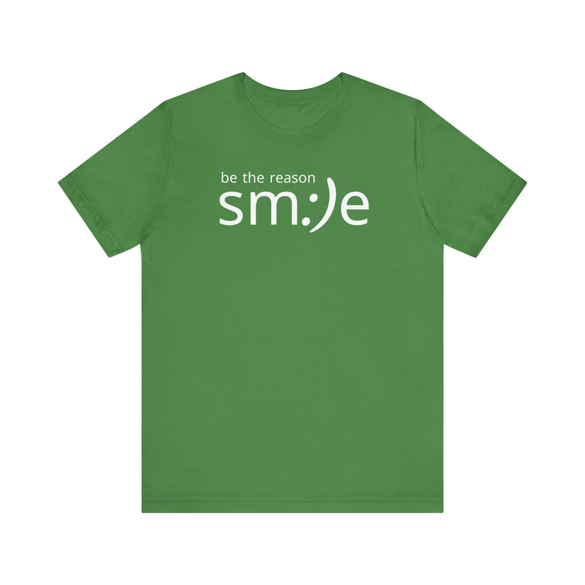 Be the Reason sm:)e T-Shirt | Inspirational Statement Tee | Trendy Unisex Streetwear