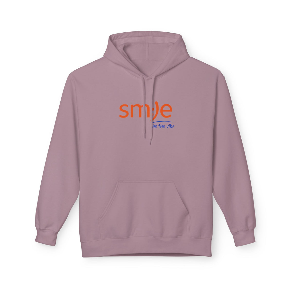 sm:)e Be Vibe Hoodie - Motivational Streetwear, Cozy Confidence Booster, Unisex Fleece Sweatshirt