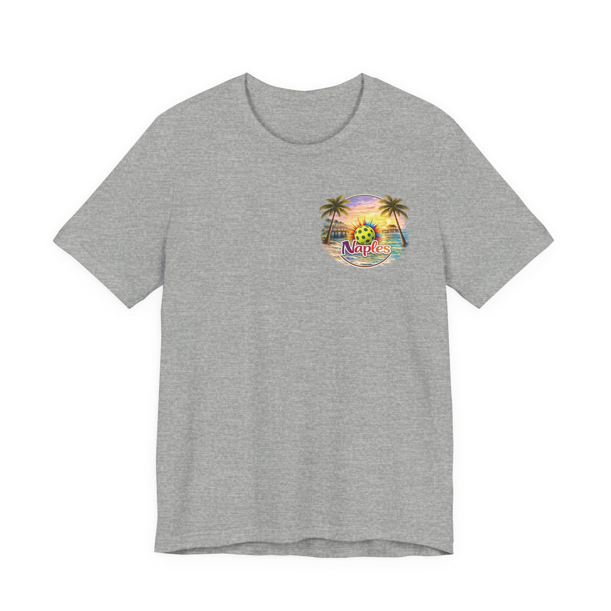 I Got Pickled in Naples — Front & Back Pickleball Tee | sm:)e