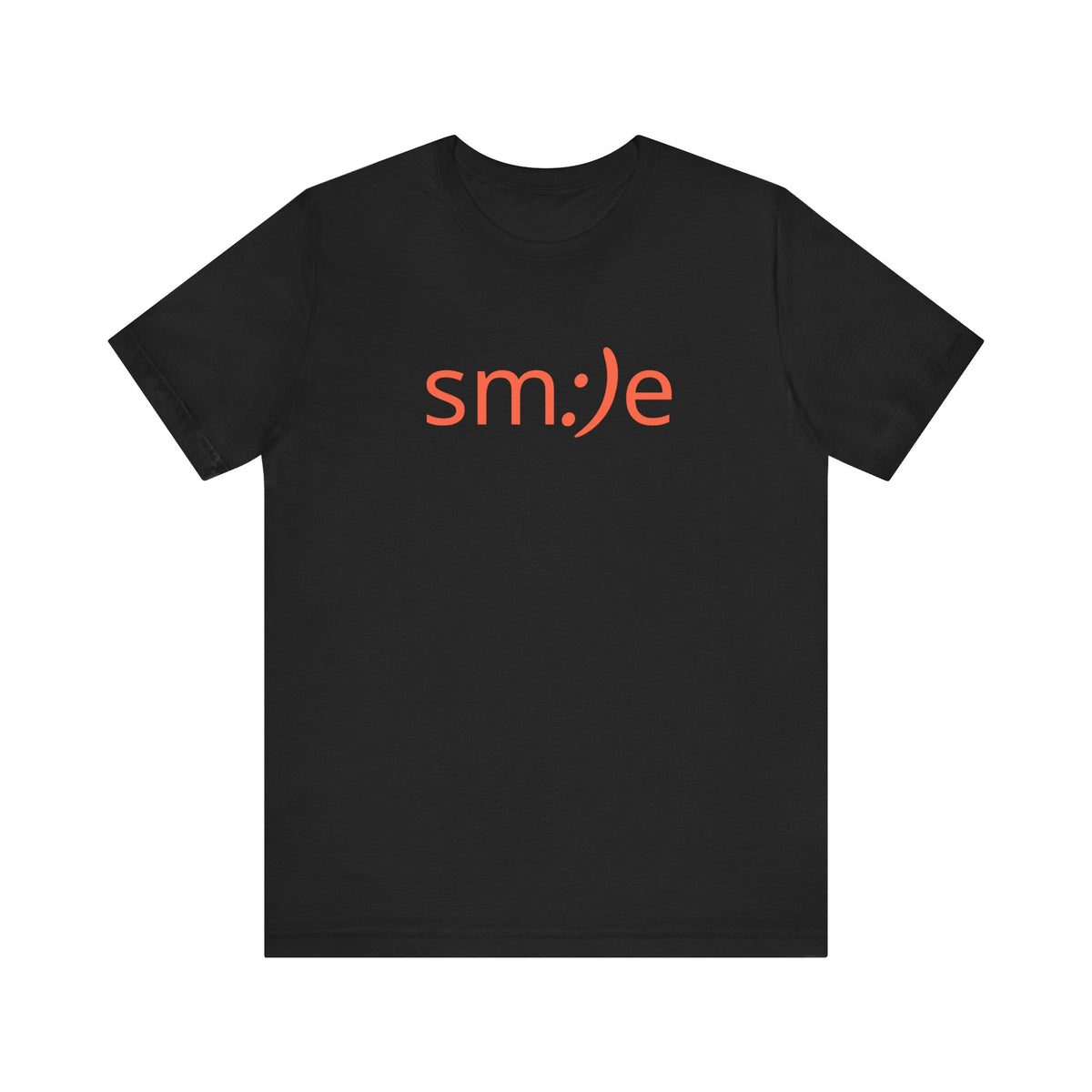 sm:)e Smile T-Shirt | Positive Vibes Streetwear | Unisex Summer Statement Gift