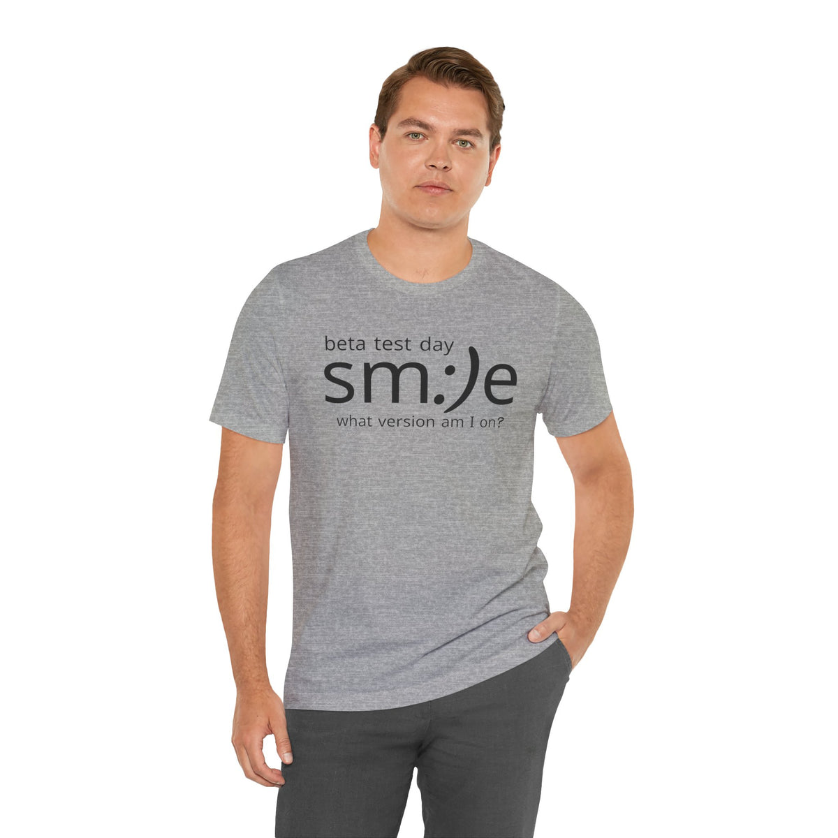 Beta Test Day Shirt - Funny Tech Gamer Tee - Unisex Statement Streetwear - sm:)e