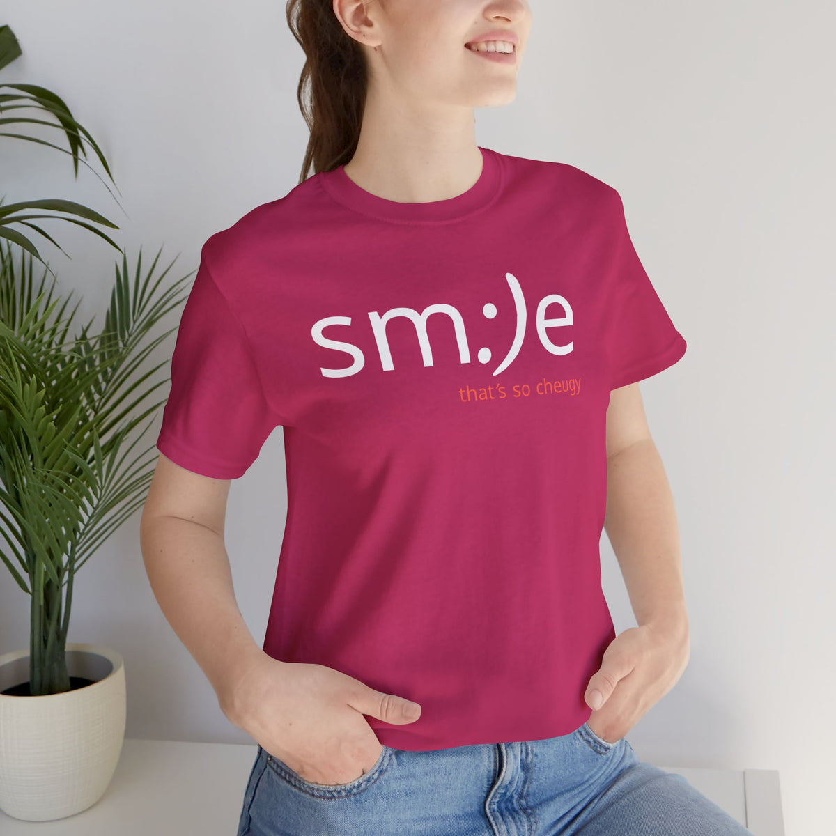 sm:)e That's So Cheugy Tee - Ironic Streetwear, Unisex Statement Shirt, Gen Z Humor, Confidence Booster