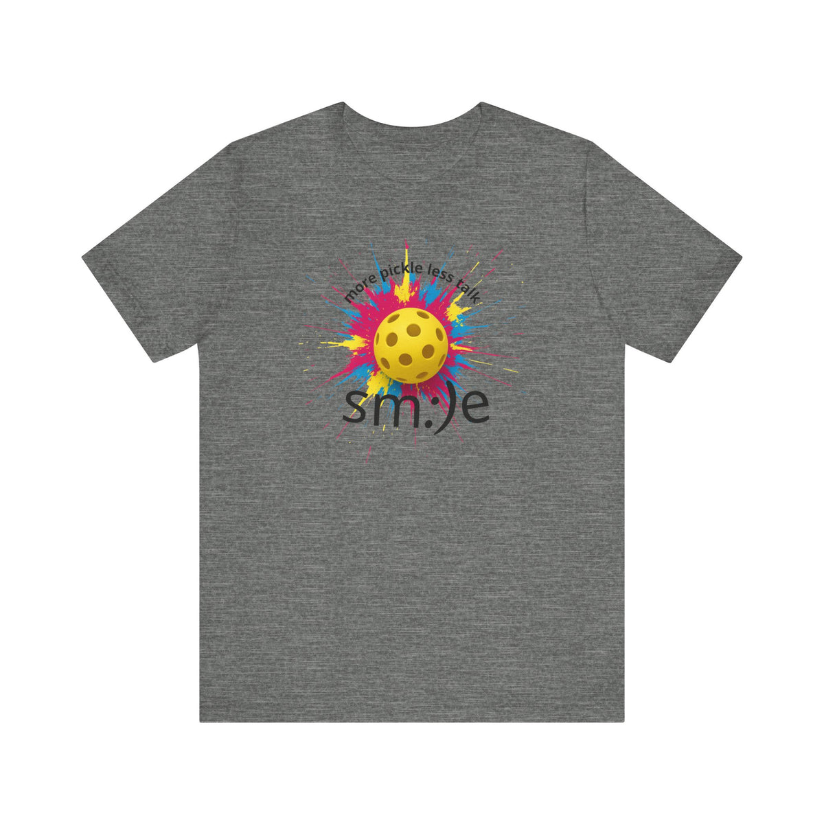More Pickle Less Talk - Pickleball Tee | Let Your Game Speak
