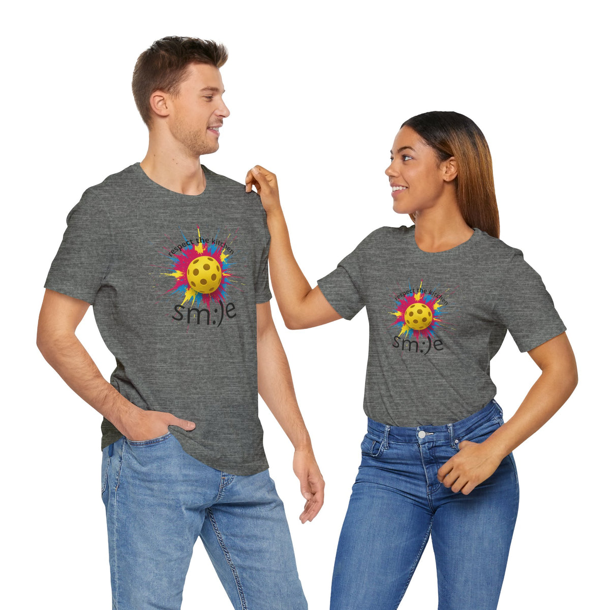 Respect the Kitchen - Pickleball Tee | Court Dominance Statement