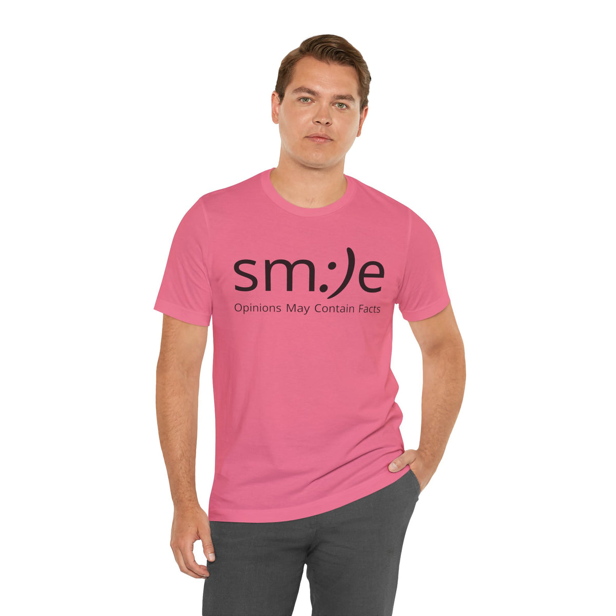 sm:)e Opinions May Contain Facts | Funny Streetwear Graphic Tee