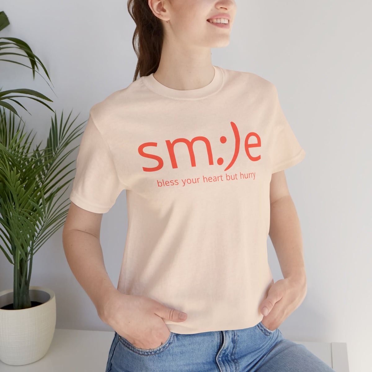 sm:)e Bless Your Heart But Hurry T-Shirt | Sassy Southern Statement Tee | Unisex Streetwear