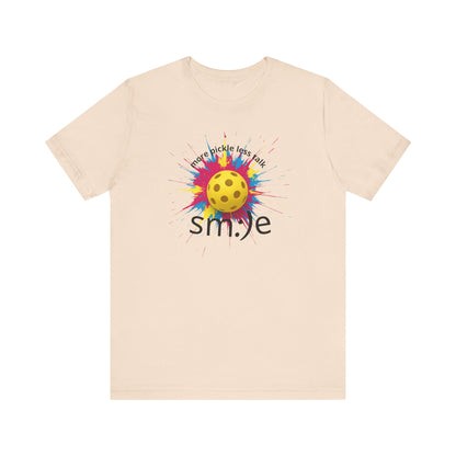 More Pickle Less Talk - Pickleball Tee | Let Your Game Speak