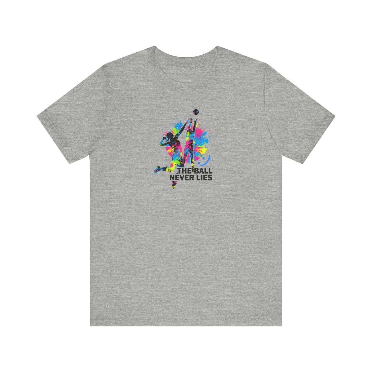 The Ball Never Lies - Volleyball Streetwear Tee | Unisex Statement Shirt