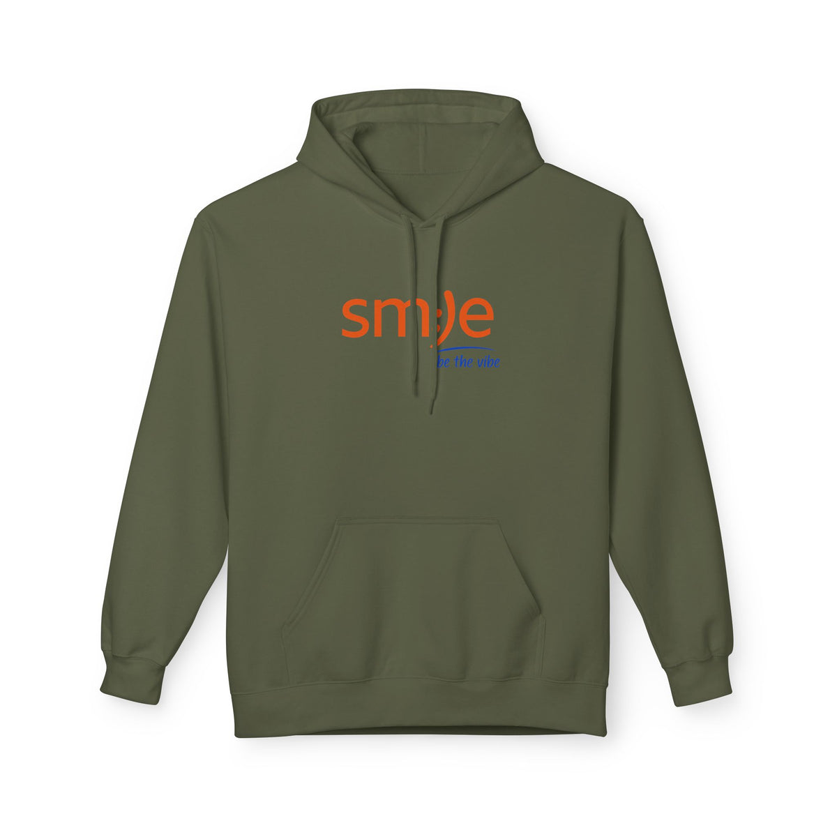 sm:)e Be Vibe Hoodie - Motivational Streetwear, Cozy Confidence Booster, Unisex Fleece Sweatshirt