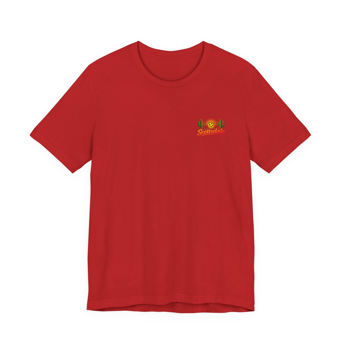 I Got Pickled in Scottsdale™ | Pickleball Souvenir T-Shirt | Desert Sunset Graphic Tee