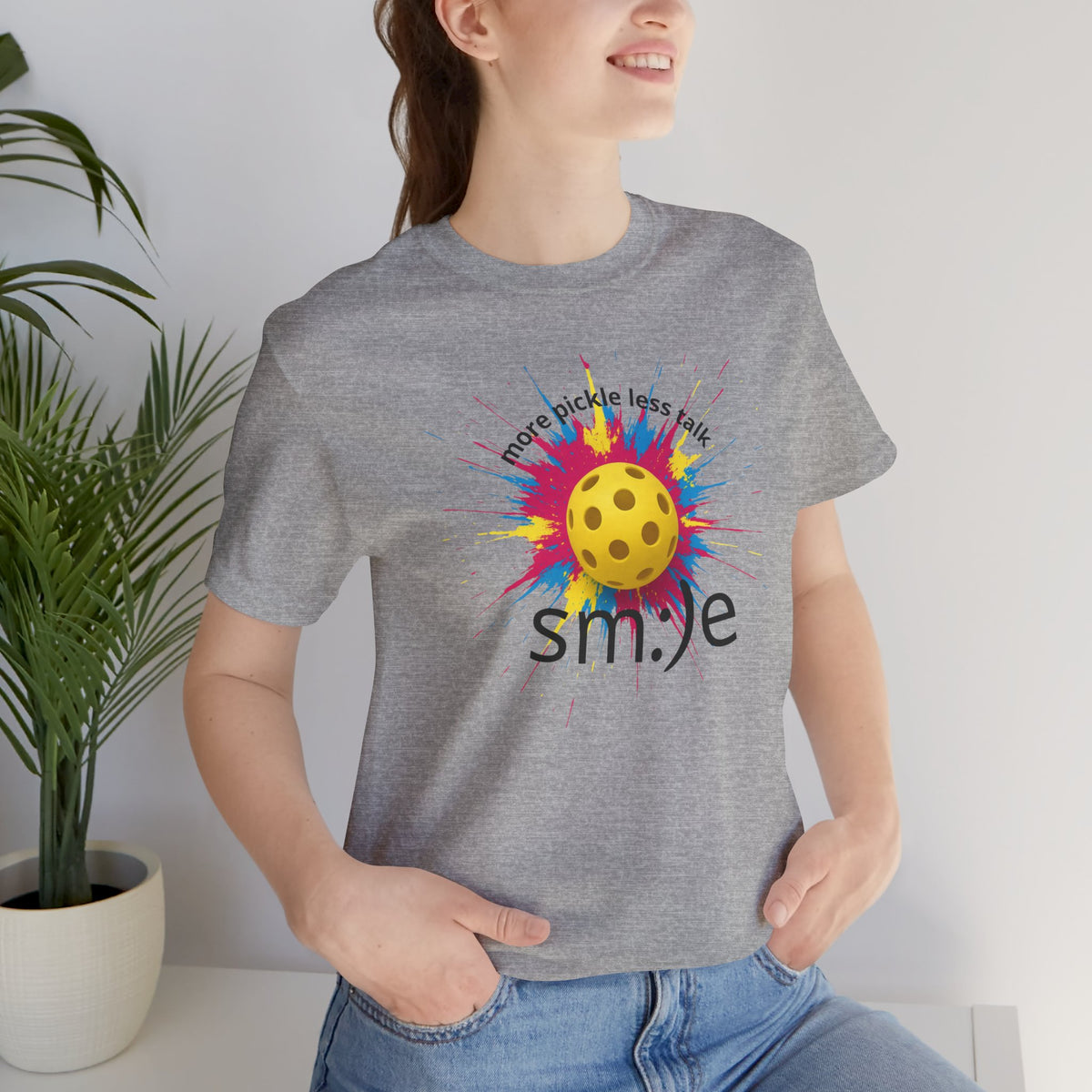 More Pickle Less Talk - Pickleball Tee | Let Your Game Speak