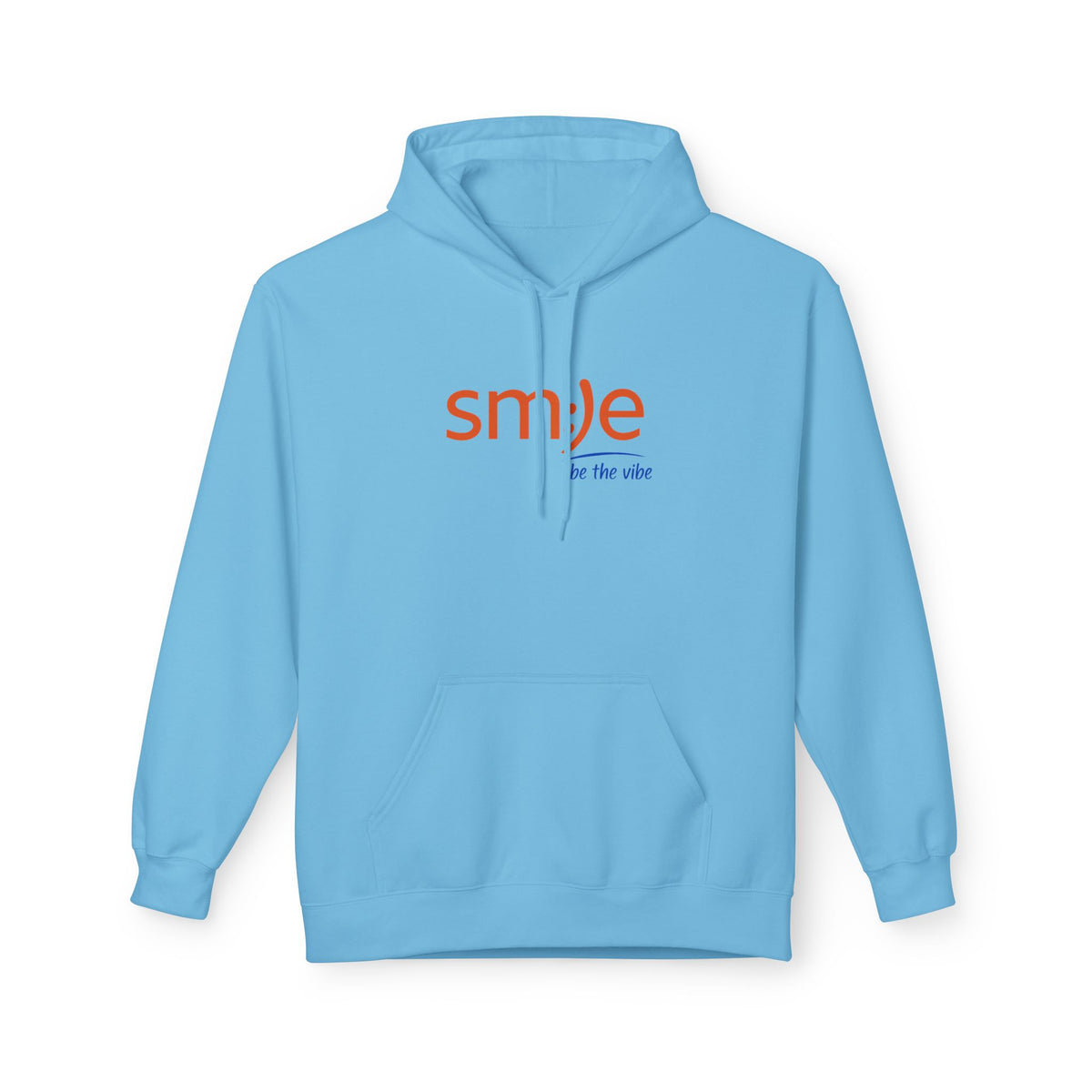 sm:)e Be Vibe Hoodie - Motivational Streetwear, Cozy Confidence Booster, Unisex Fleece Sweatshirt