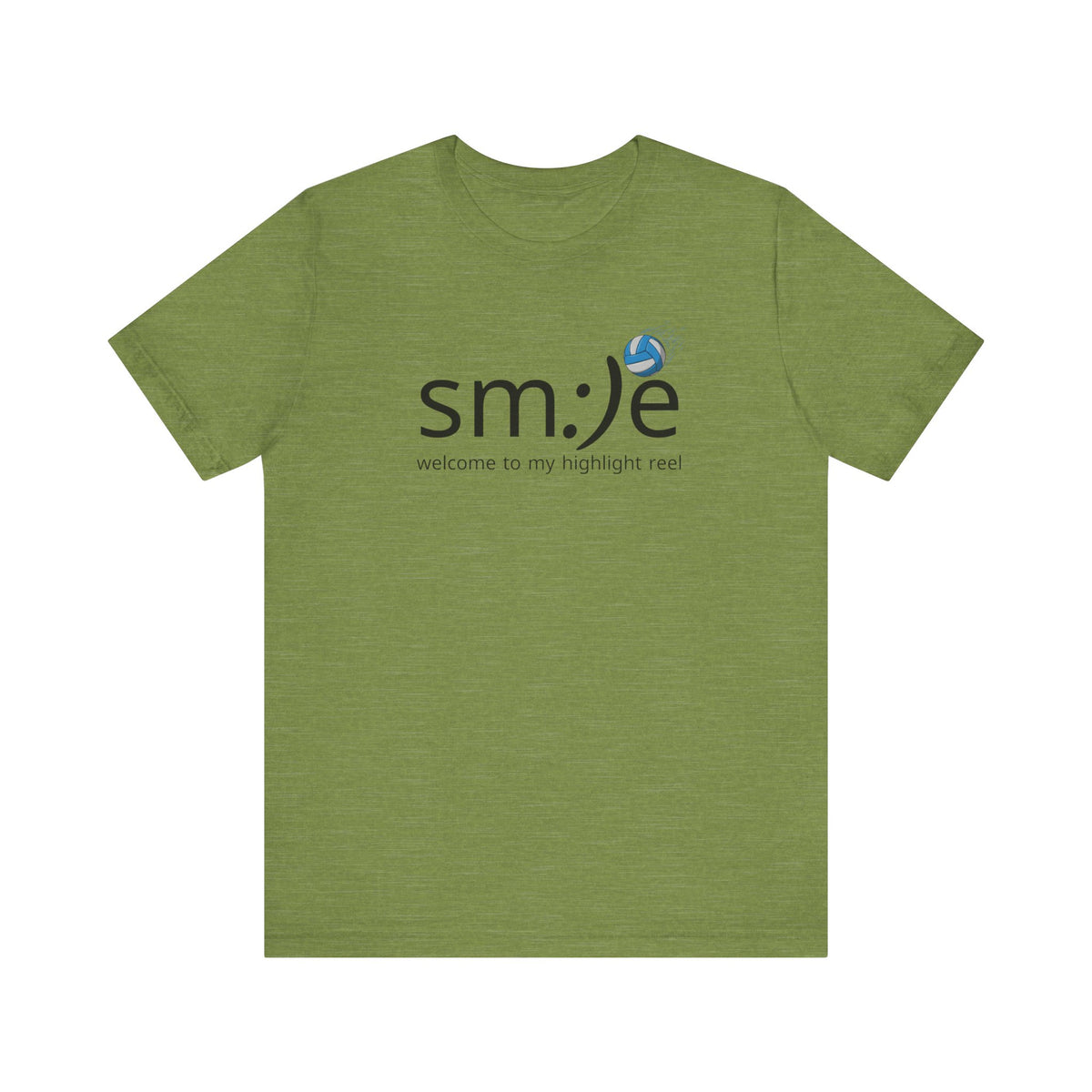 sm:)e Welcome to My Highlight Reel Volleyball T-Shirt | Funny Motivational Unisex Tee