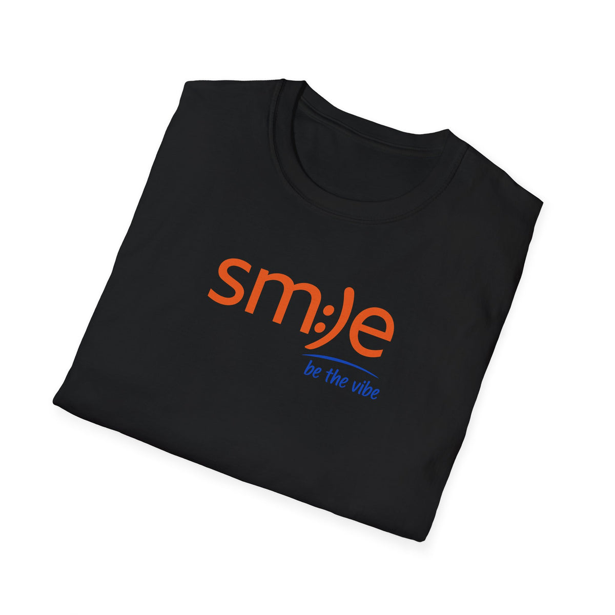 sm:)le Be the Vibe Softstyle Tee - Positive Energy Streetwear, Confidence Booster, Unisex Graphic Shirt