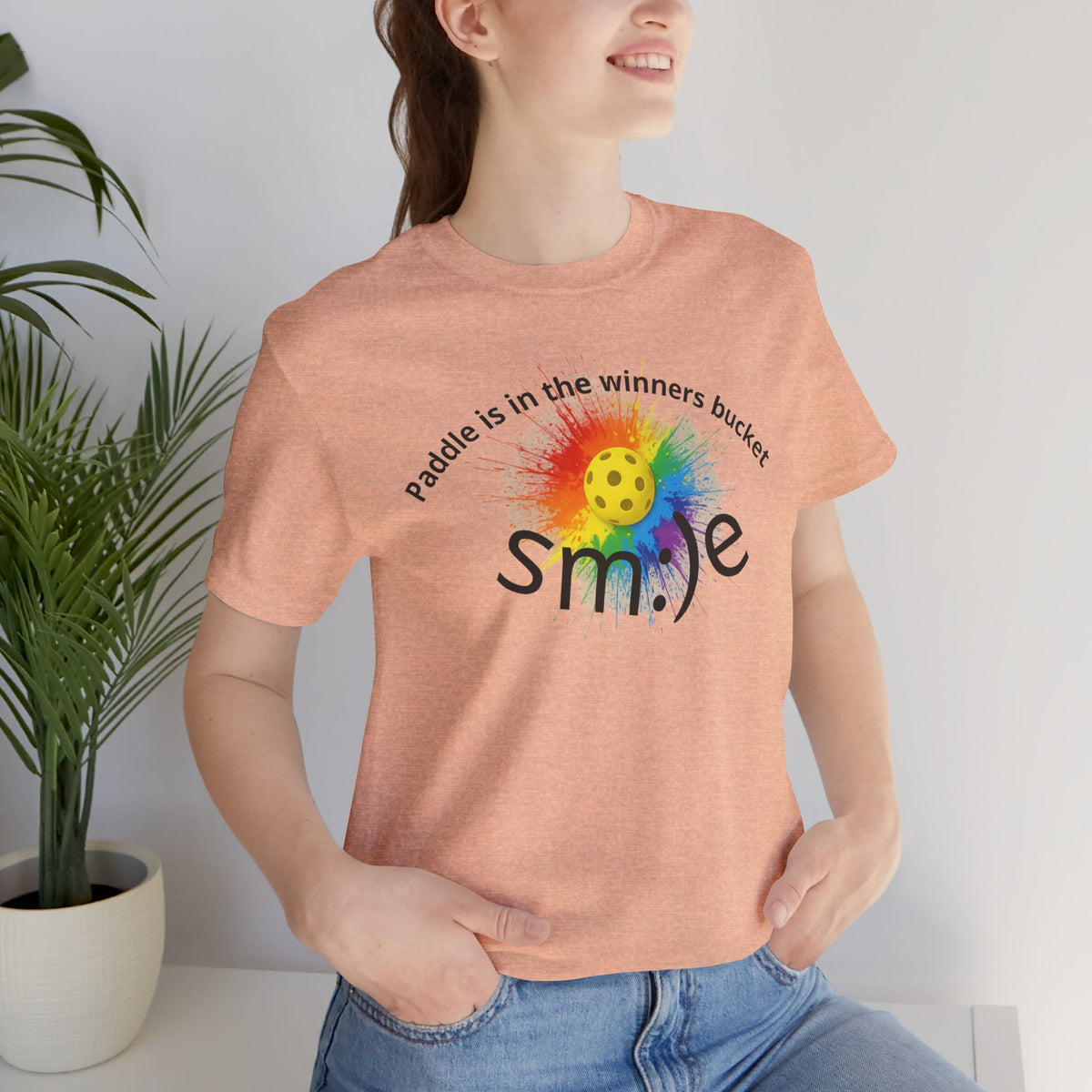 Paddle in the Winners Bucket - Pickleball Tee