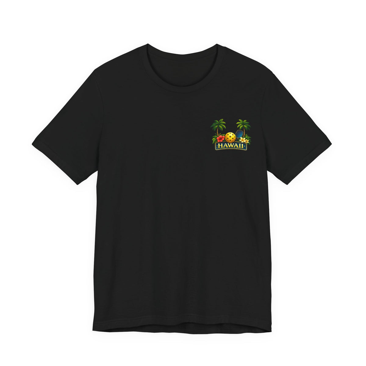 Hawaii Sunset Pickleball Tee | Tropical Beach Graphic T-Shirt