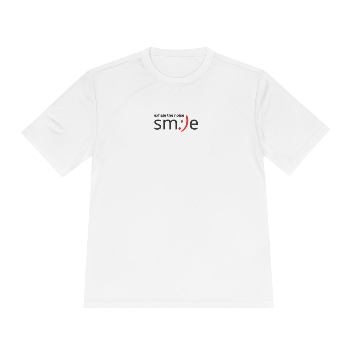 Smile Moisture-Wicking Tee — "Exhale the Noise" | Sport-Tek ST350