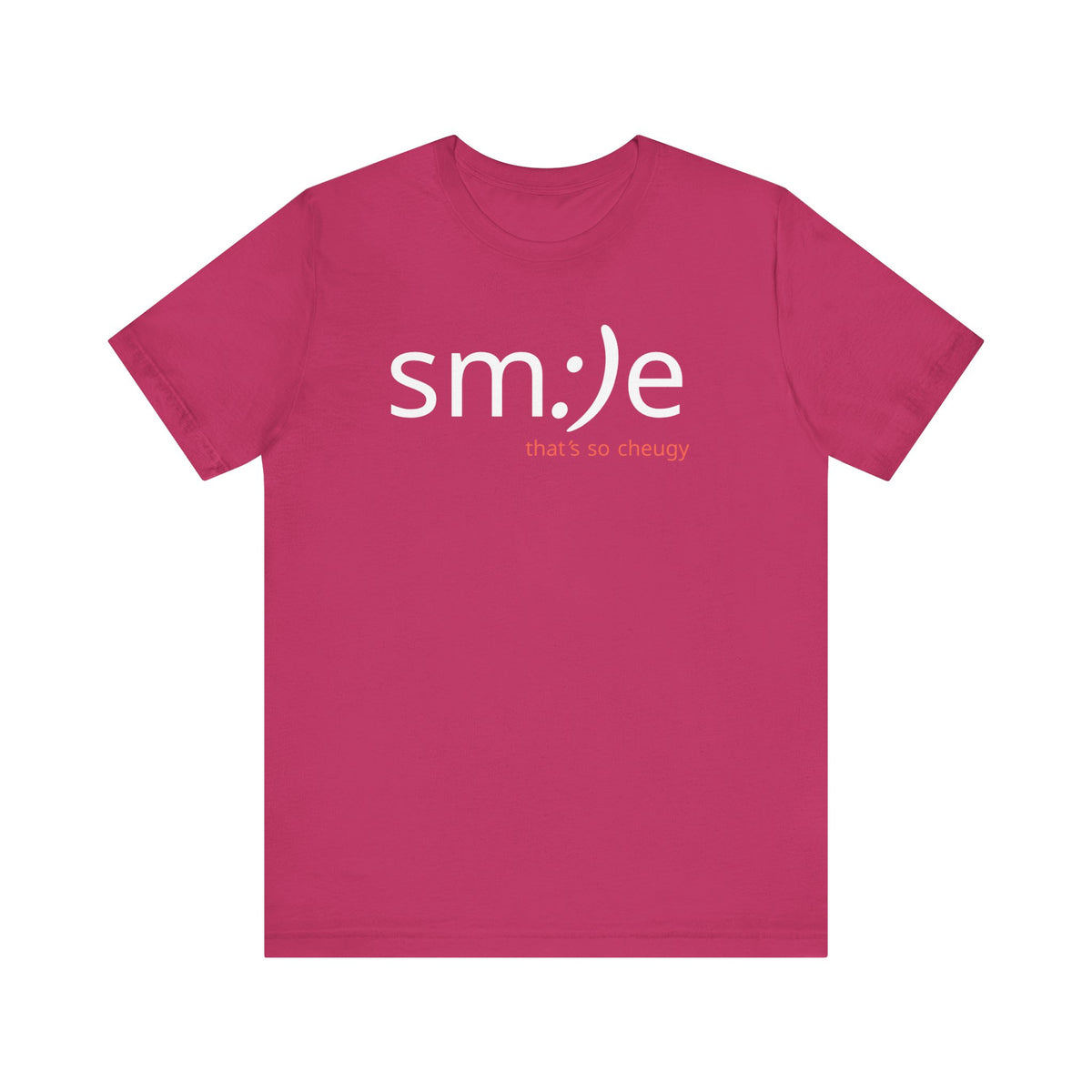 sm:)e That's So Cheugy Tee - Ironic Streetwear, Unisex Statement Shirt, Gen Z Humor, Confidence Booster
