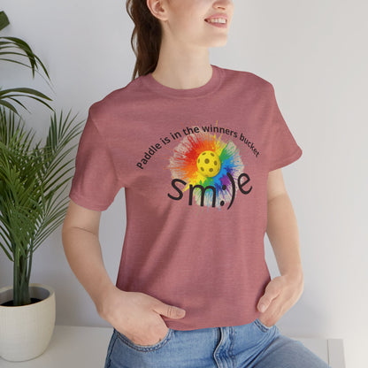 Paddle in the Winners Bucket - Pickleball Tee