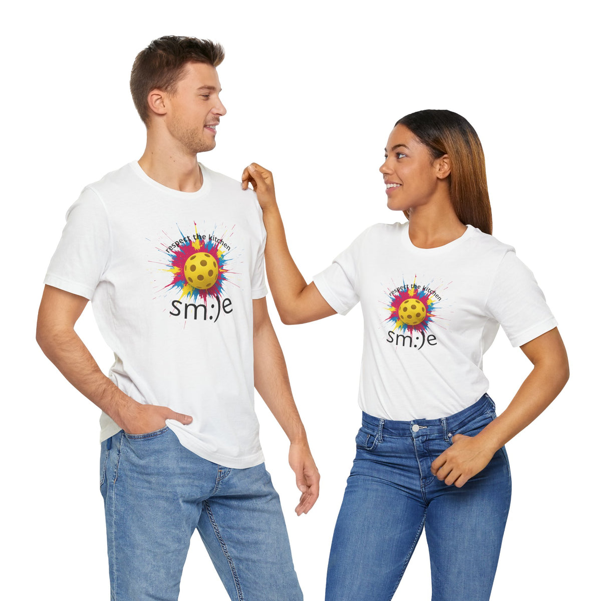 Respect the Kitchen - Pickleball Tee | Court Dominance Statement