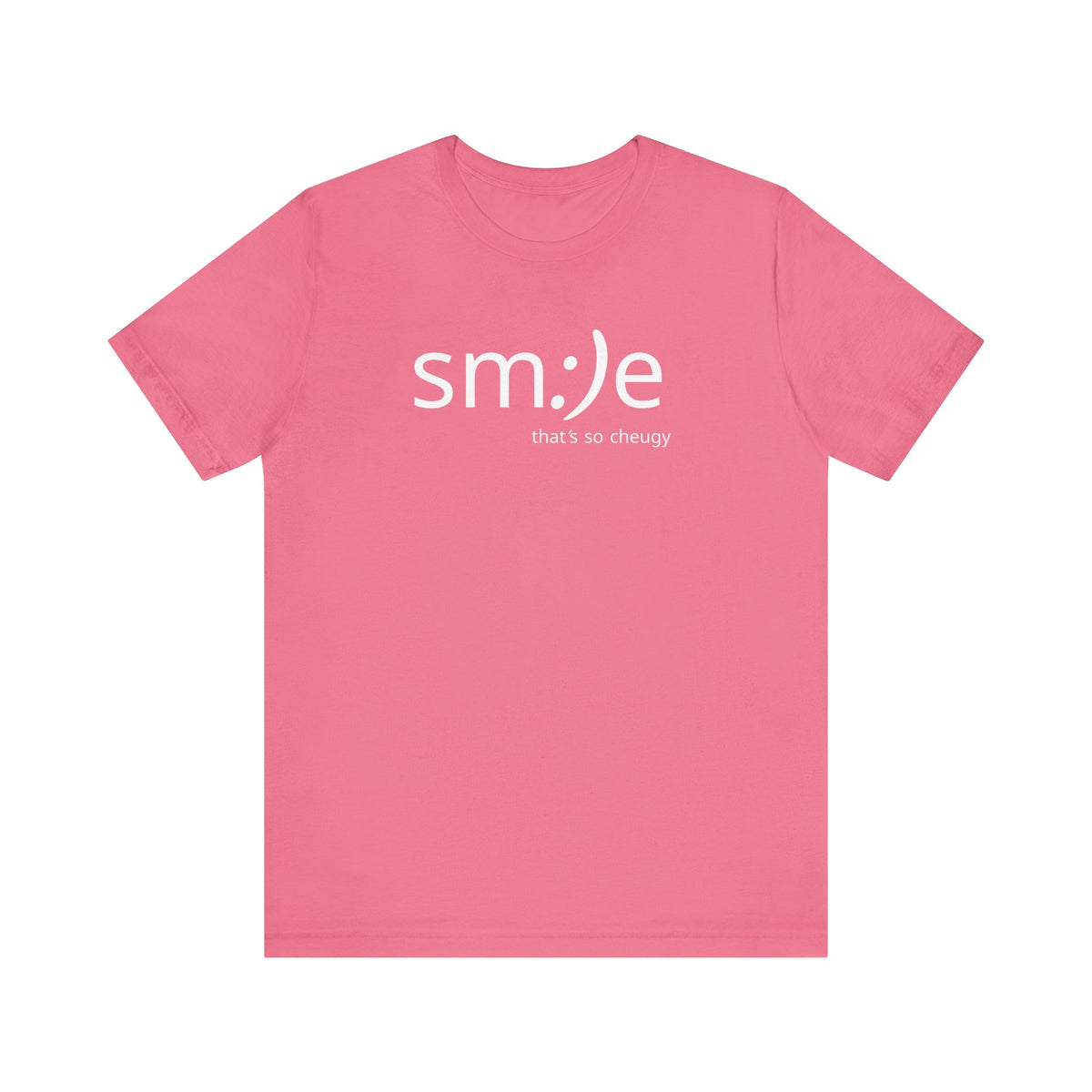sm:)e Playful Unisex Tee | Smile That's So Cheugy | Graphic Streetwear