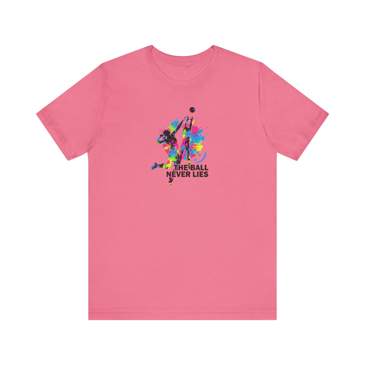 The Ball Never Lies - Volleyball Streetwear Tee | Unisex Statement Shirt