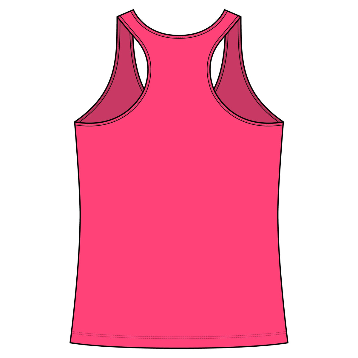 Volleyball Splash Women's Racerback Tank - "The Ball Never Lies"- Moisture wicking