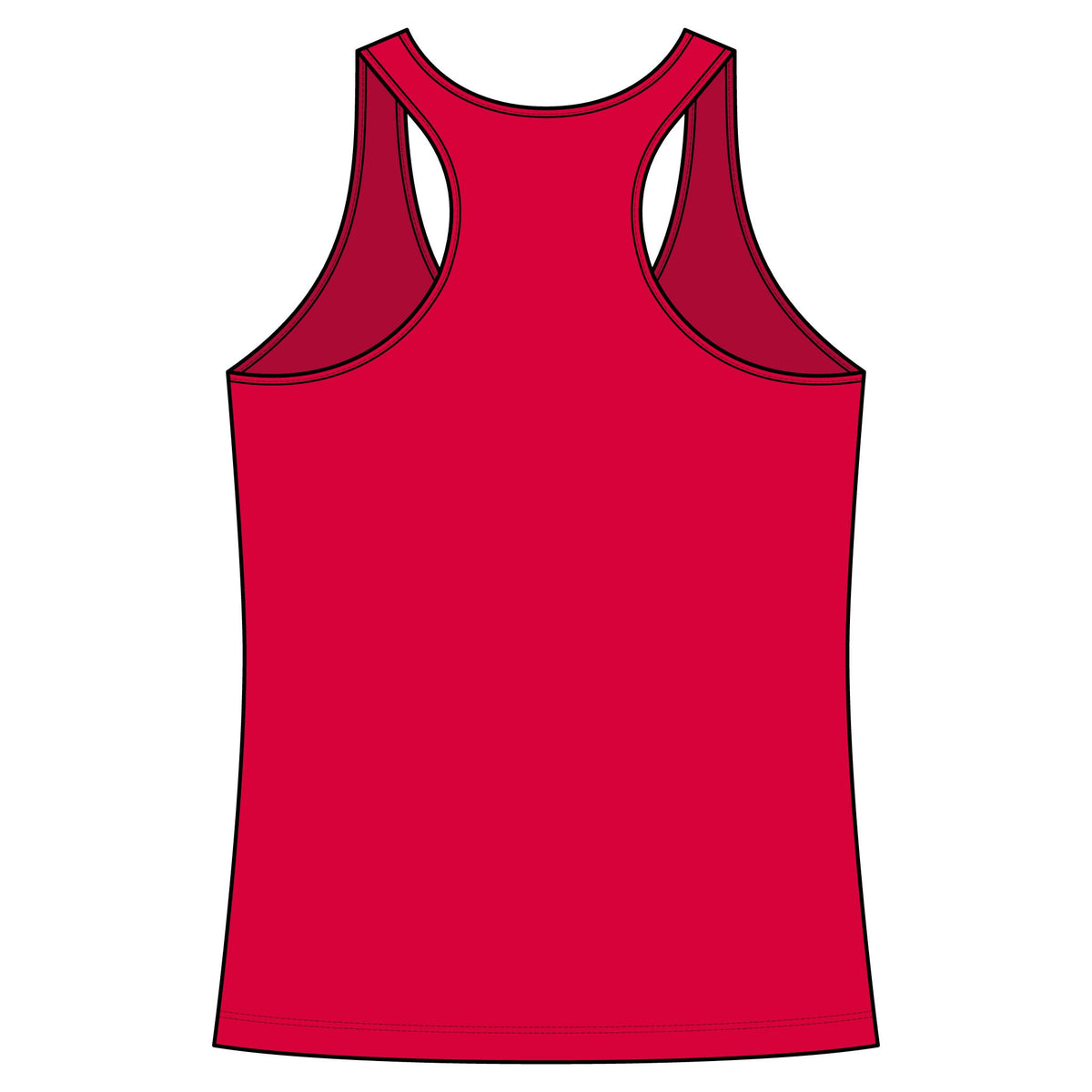 Volleyball Splash Women's Racerback Tank - "The Ball Never Lies"- Moisture wicking