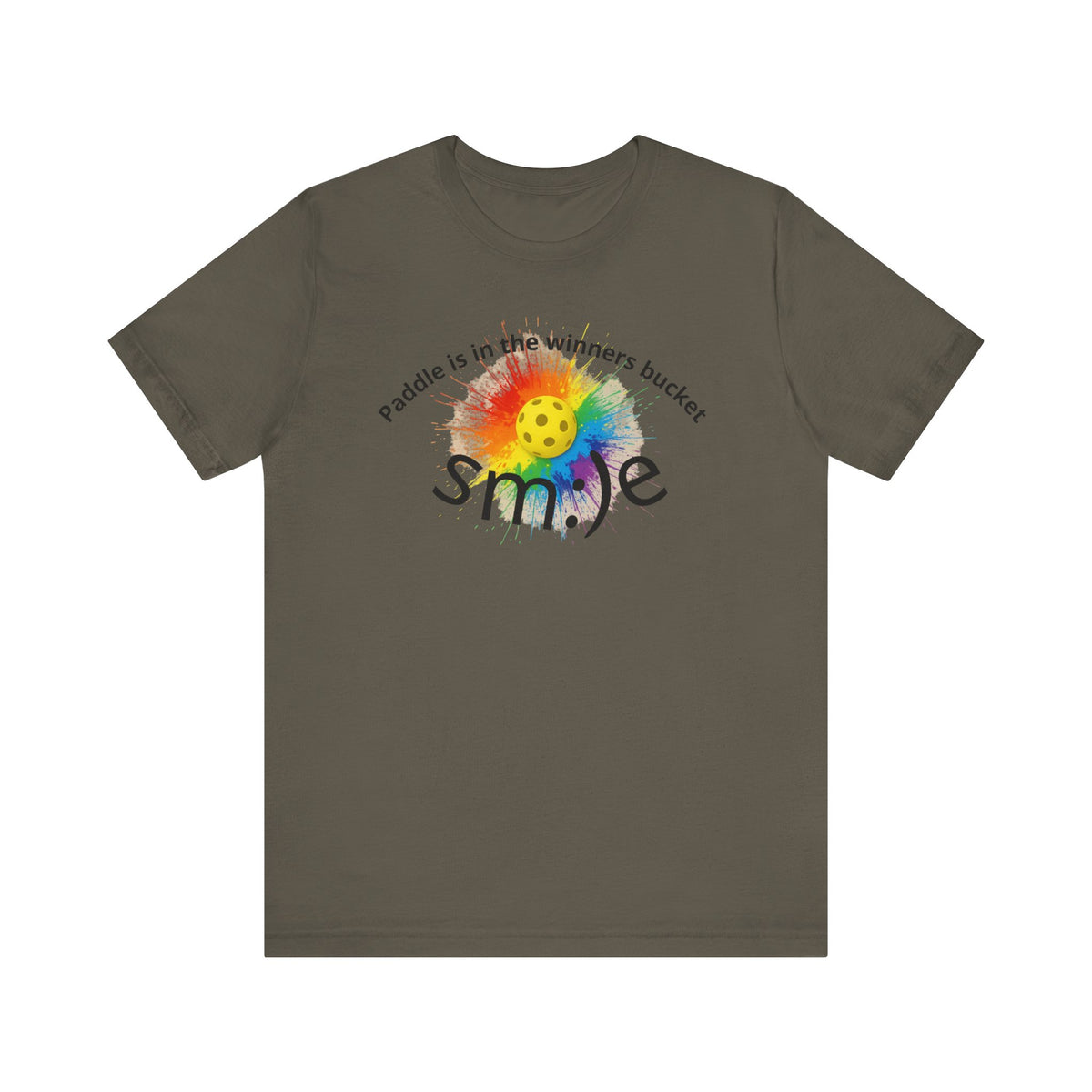 Paddle in the Winners Bucket - Pickleball Tee