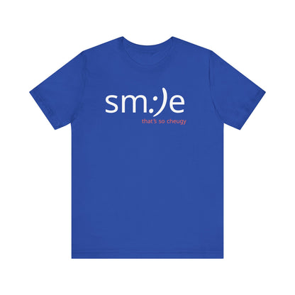 sm:)e That's So Cheugy Tee - Ironic Streetwear, Unisex Statement Shirt, Gen Z Humor, Confidence Booster