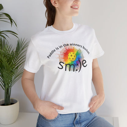 Paddle in the Winners Bucket - Pickleball Tee