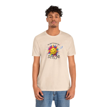 The Ball Never Lies - Pickleball Streetwear Tee | Unisex Statement Shirt | sm:)e