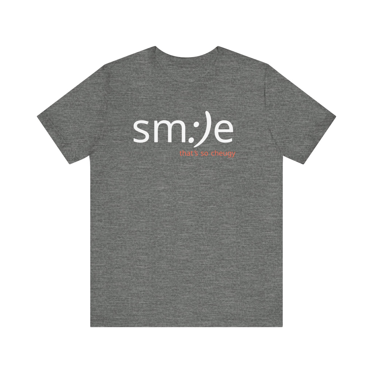 sm:)e That's So Cheugy Tee - Ironic Streetwear, Unisex Statement Shirt, Gen Z Humor, Confidence Booster