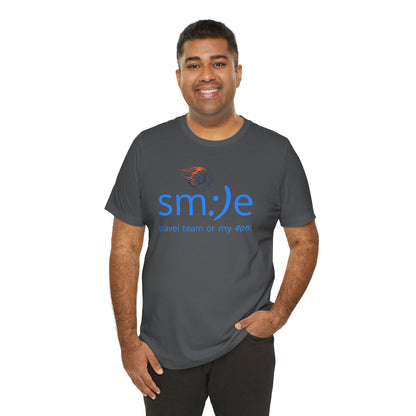 Smile Travel Team - My 401k is Volleyball | Parent Life Streetwear | Volleyball Mom Dad Tee