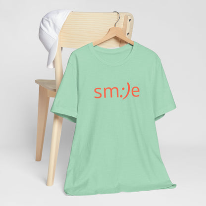 sm:)e Smile T-Shirt | Positive Vibes Streetwear | Unisex Summer Statement Gift