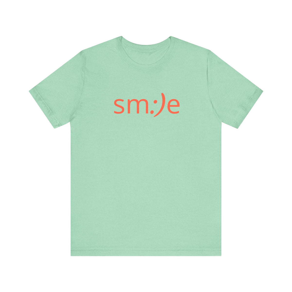 sm:)e Smile T-Shirt | Positive Vibes Streetwear | Unisex Summer Statement Gift