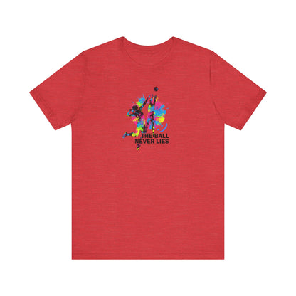 The Ball Never Lies - Volleyball Streetwear Tee | Unisex Statement Shirt