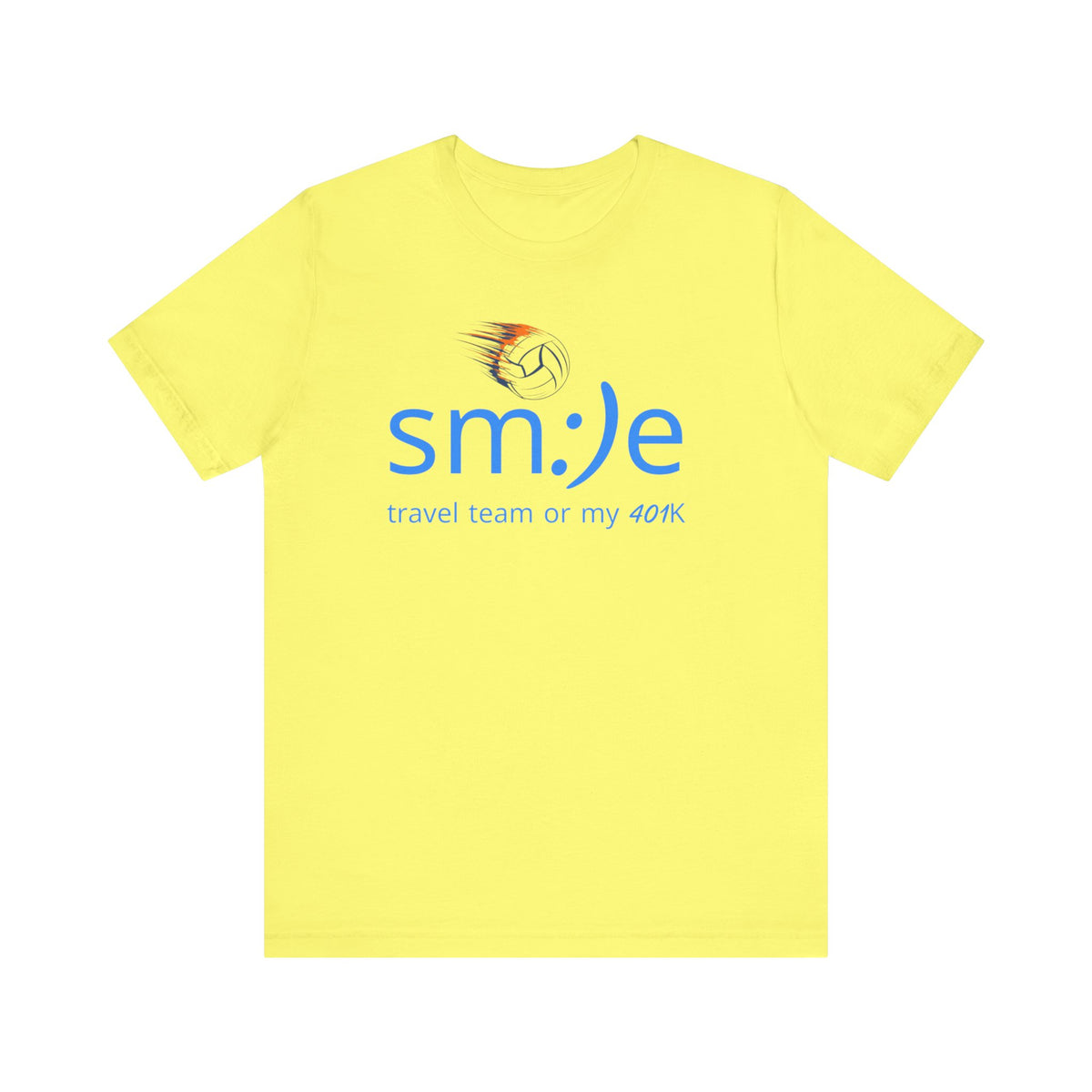 Smile Travel Team - My 401k is Volleyball | Parent Life Streetwear | Volleyball Mom Dad Tee