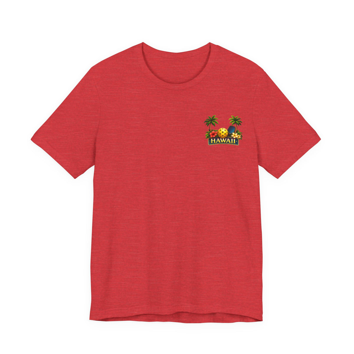 Hawaii Sunset Pickleball Tee | Tropical Beach Graphic T-Shirt