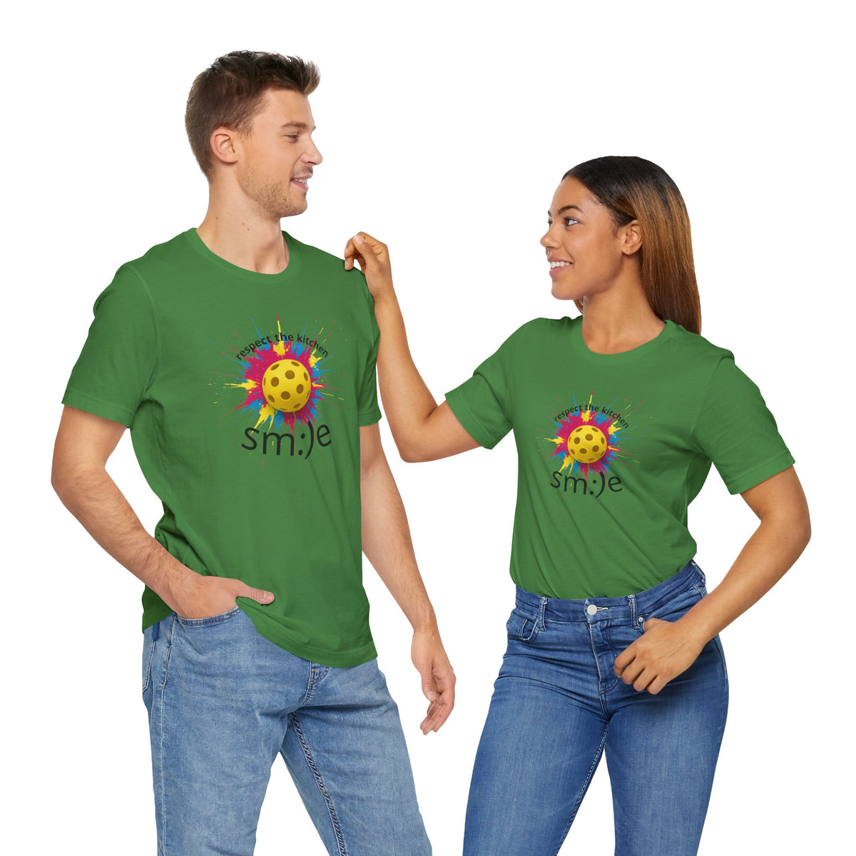Respect the Kitchen - Pickleball Tee | Court Dominance Statement