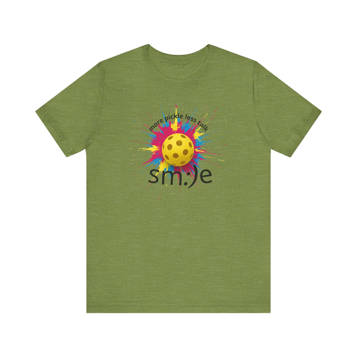 More Pickle Less Talk - Pickleball Tee | Let Your Game Speak