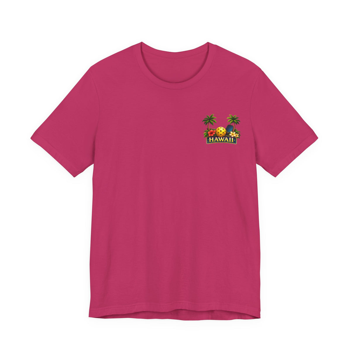 Hawaii Sunset Pickleball Tee | Tropical Beach Graphic T-Shirt