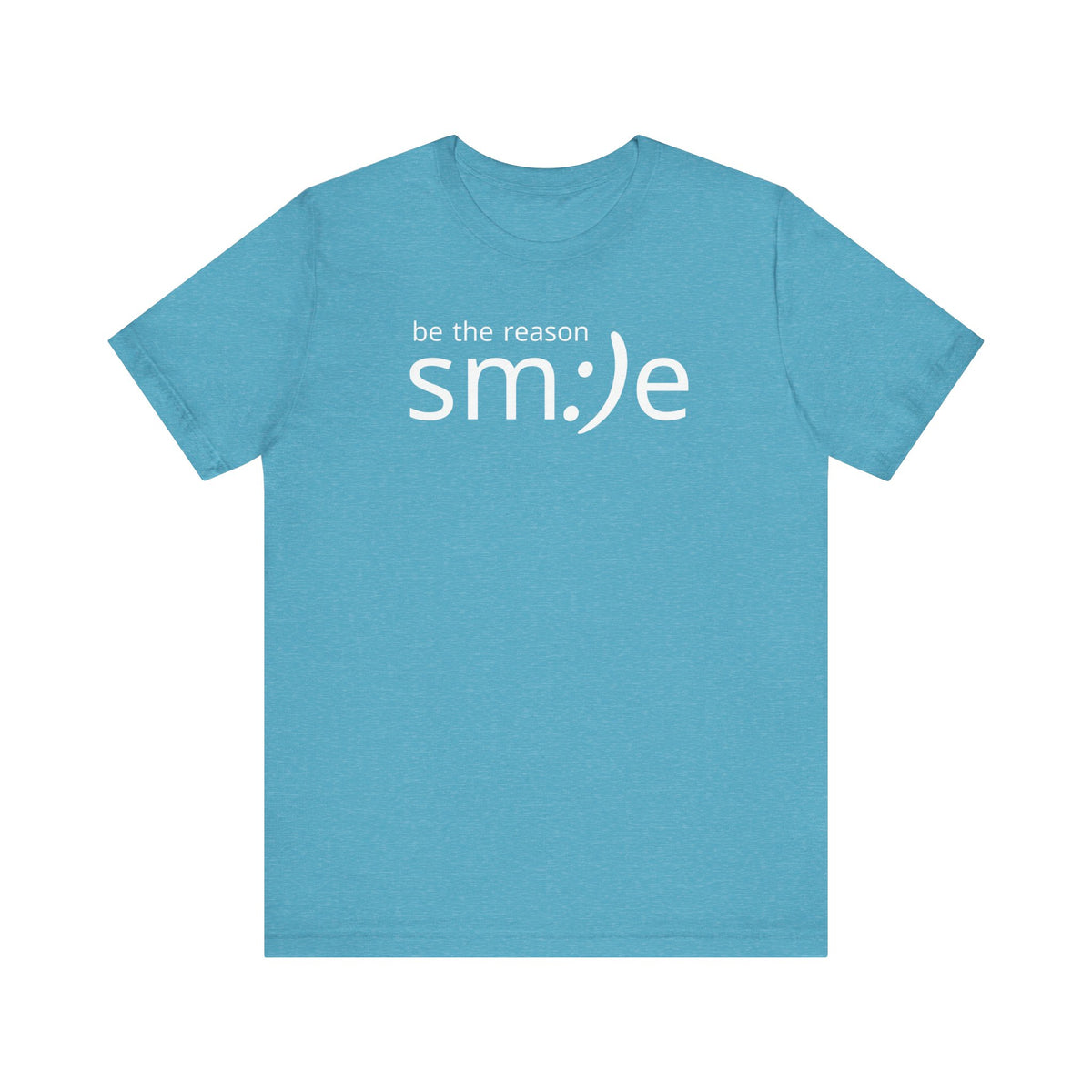 Be the Reason sm:)e T-Shirt | Inspirational Statement Tee | Trendy Unisex Streetwear