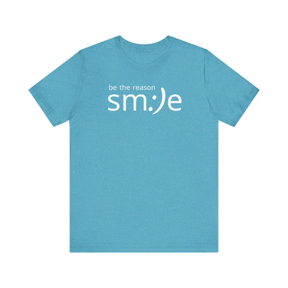 Be the Reason sm:)e T-Shirt - Positive Vibes Streetwear, Motivational Gift, Confidence Booster